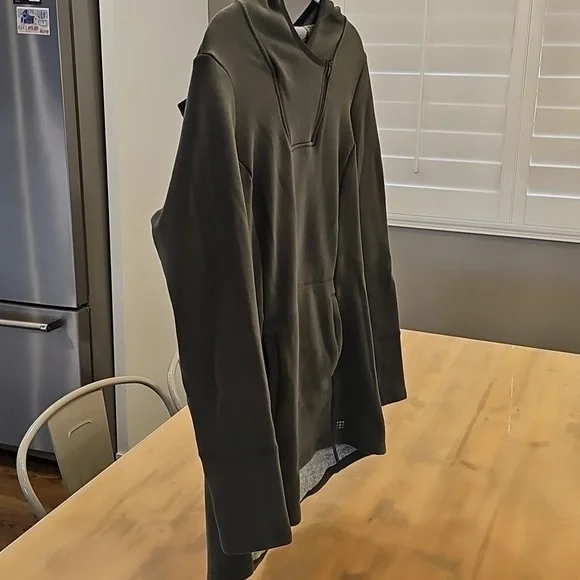 Title Nine Olive Green Pullover Hoodie - Picture 7 of 13